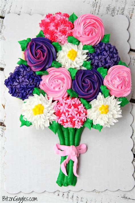 We may earn commission on some of the items you choose to buy. Mother's Day Cupcake Cake + Free Printable - Bitz & Giggles