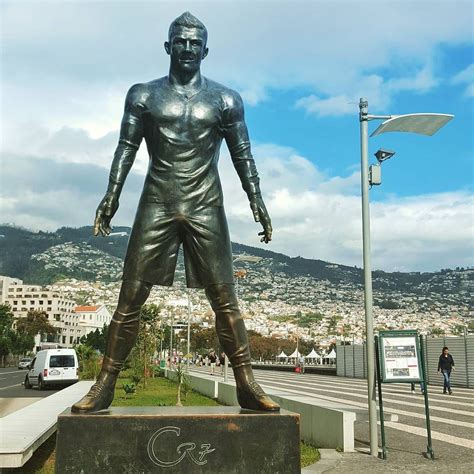 1,038 people checked in here. Lukas Vacek on Instagram: "Cristiano Ronaldo Statue in ...