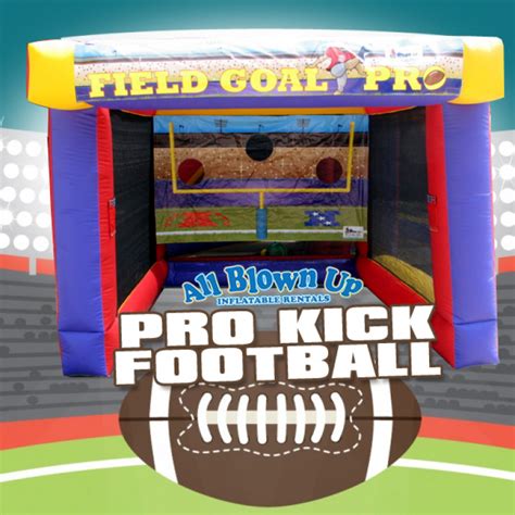 Pro Kick Football From All Blown Up Inflatable Rentals