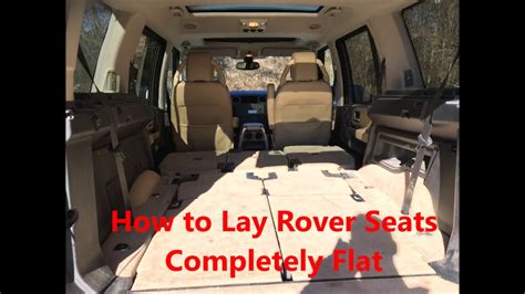 Top 77 Images Land Rover Discovery 3 Rear Seats Fold In Thptnganamst
