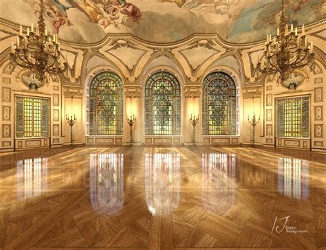 Ballroom Background Beauty Adn The Beast Cinderella Etsy Castles