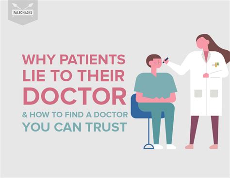 Why Patients Lie To Their Doctor And How To Find A Doctor You Can Trust