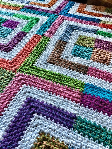 Lissmiss Blanket Crochet Blanket Afghan Pattern Popular Etsy