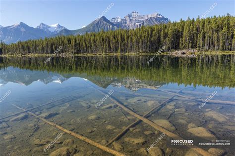 Canada British Columbia Banff National Park Herbert Lake — View