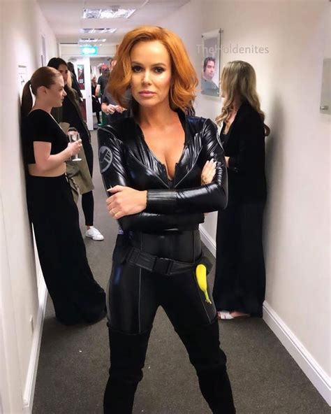 Pin By David Wyn Jones On Leather Sexy Leather Outfits Amanda Holden Celebs