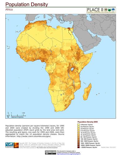 Africa Population Density Population Density Per Person Flickr