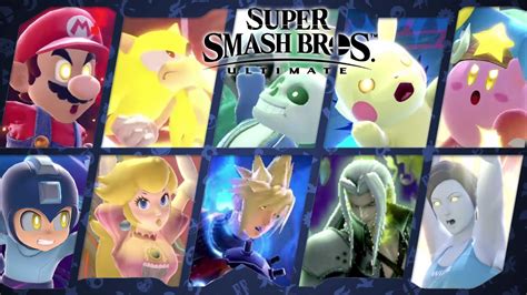 All Final Smashes Sephiroth Update Super Smash Bros Ultimate