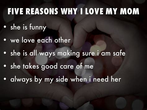 Why I Love My Mom So Much By Davidbostwick