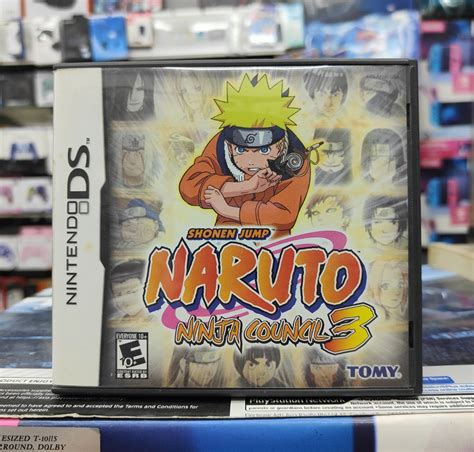 Nintendo Ds Naruto Ninja Council 3 Video Gaming Video Games Nintendo