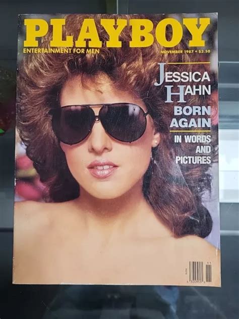 Playboy Magazine November W Centerfold Vintage Erotica Jessica Hahn Picclick