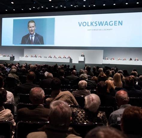 Vw Aktion Re F R Entlastung Von Vorstand Und Aufsichtsrat Welt