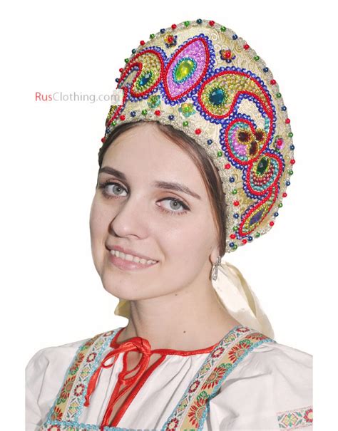 Pearly Kokohnikalexandra Russian Clothing Russian Fashion