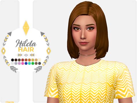 Hilda A Sims 4 Cc Hair