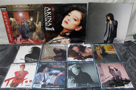 【傷や汚れあり】39中森 明菜 Lpレコード3枚ep8枚 合計11点セット Bestベストstockmy Best Thanks難破船