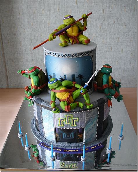 Amazing Teenage Mutant Ninja Turtles Cake Global Geek News