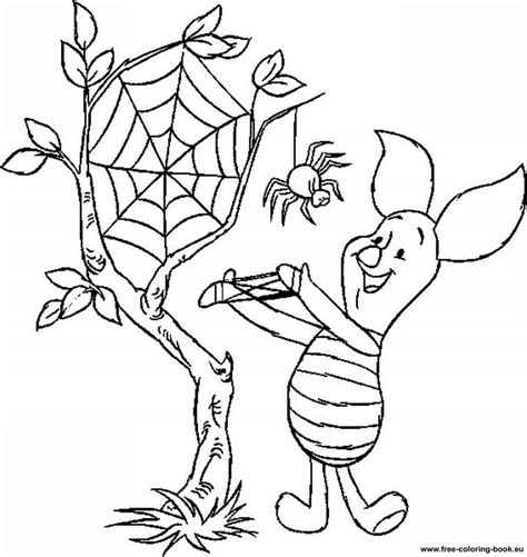 Halloween Coloring Pages Winnie The Pooh Disney Halloween Coloring