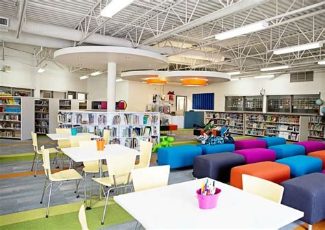 School Library Interior Design