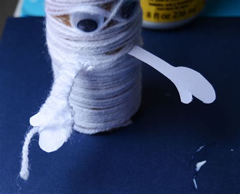 Toilet Roll Craft Halloween Mummy Kiwi Families