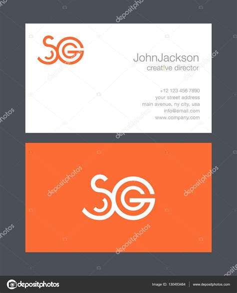 S And G Letter Logo Stock Vector Image By ©brainbistro 130493464
