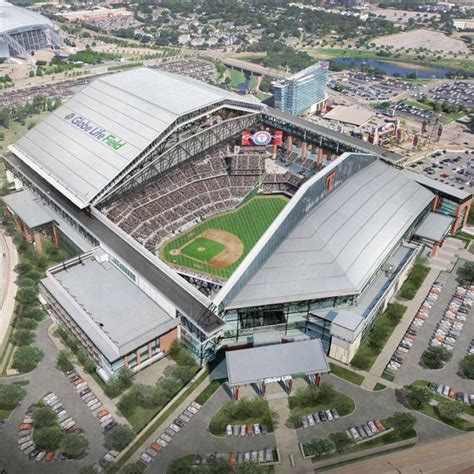Globe Life Field Ballpark And Mixed Use Development Arlington Texas