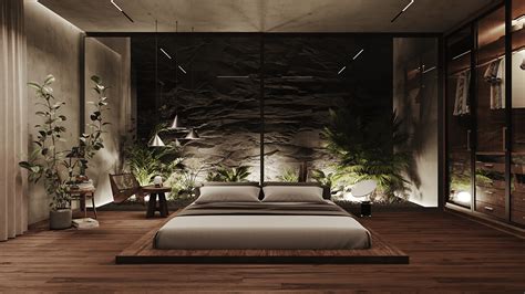 Natural Bedroom On Behance Natural Bedroom Natural Bedroom Design