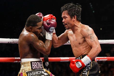 Manny Pacquiao Outhustles Adrien Broner Over 12 Rounds In First Us
