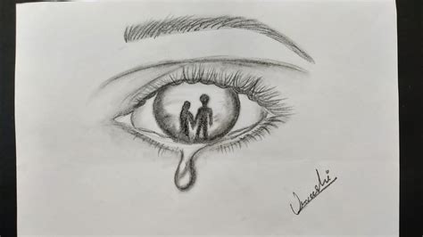 Crying Eye Drawings