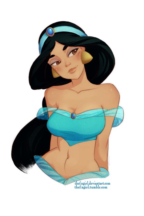 Jasmine Girl Cartoon Disney Art Disney Aladdin