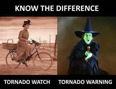 The national weather service issues a tornado warning when a tornado has been sighted or indicated by weather radar. Pin on Funny