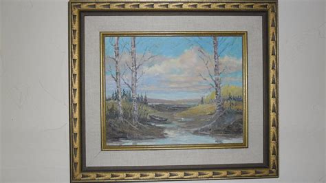 Scott Mcdaniel Alaskan Artist Original Oil Painting Landscape