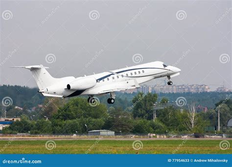 Private Plane Taking Off Stock Image Image Of Engine 77954633