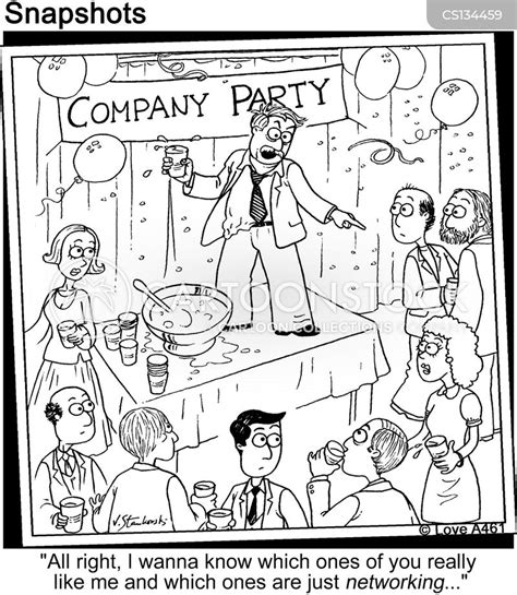 Company Parties Cartoons And Comics Funny Pictures From Cartoonstock