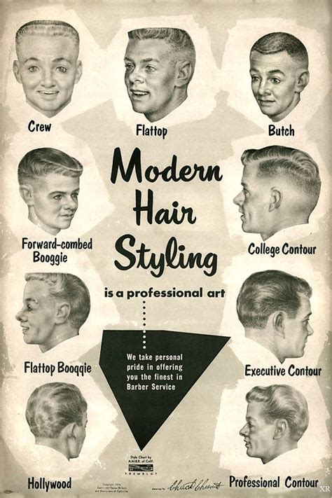 Pin On 1950s Mens Hairstyles