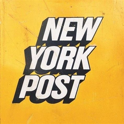 New York Post New York Post Typography Logo Logos