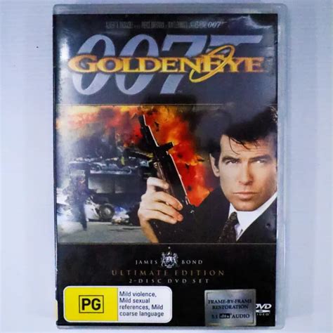 James Bond 007 Goldeneye Dvd 1995 Pierce Brosnan Izabella Scorupco
