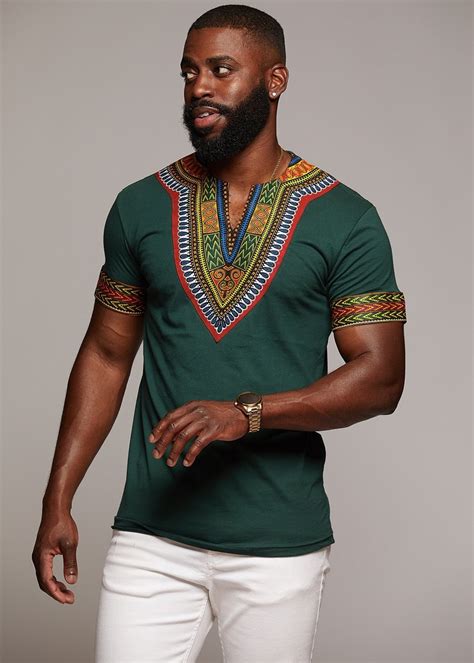 I interested to design t.shirt howdi and others. Mens African Print Black Dashiki - African Attire - D ...