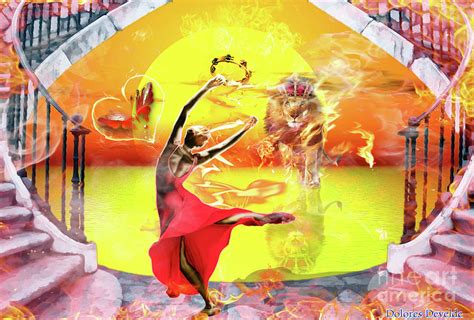 Holy Spirit Fire Digital Art By Dolores Develde Pixels