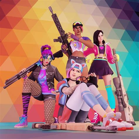 The Squad Another Fortnite Group Render By Wastingnight On Deviantart Best Gaming Wallpapers