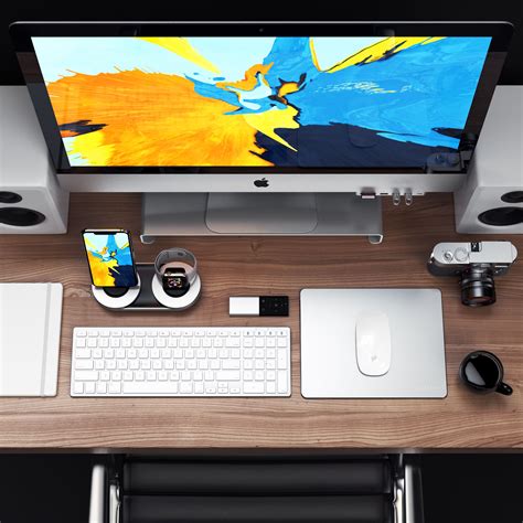 Satechi Imac Desk Setup Desktop Setup Imac
