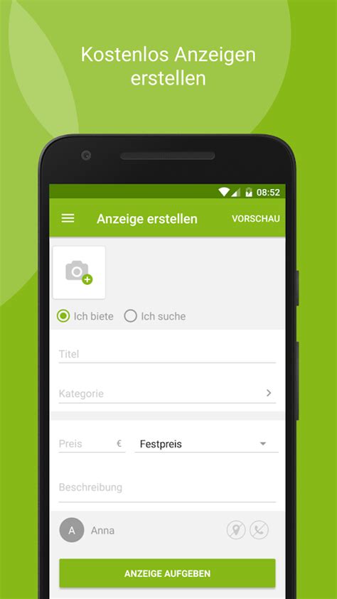 ✓ kostenlos, schnell und einfach kleinanzeigen aufgeben ✓ sofort online! eBay Kleinanzeigen - Android-Apps auf Google Play