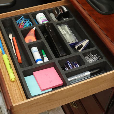 Home And Kitchen Desk Drawer Organizer Trays Set Of 10 Drawer Tidy