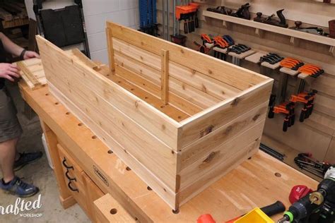 Diy Modern Raised Planter Box How To Build Woodworking