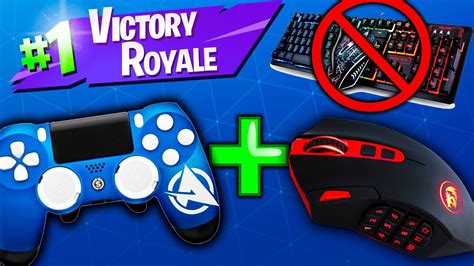 Controller isn't far off, not like it's day and night… but it definitely is easier on pc, with being able to preconfigure your mouse, more buttons, etc. USING A CONTROLLER & MOUSE TO WIN ON FORTNITE!! (NO ...