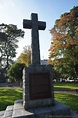 Founding of New Brunswick monument in shape of cross at King's Square ...