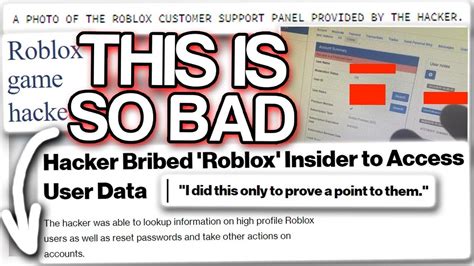 This HACKER Bribed A Roblox ADMIN For Admin Panel Access YouTube
