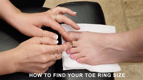How To Find Your Toe Ring Size Youtube