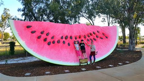 Big Watermelon Chinchilla Qld Roadside Attractions Competitions For