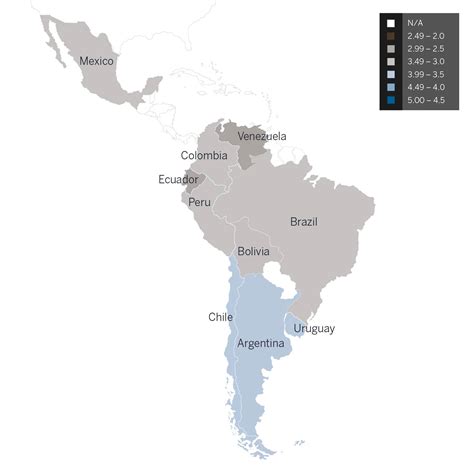 Latin America World Regions Global Philanthropy Environment Index