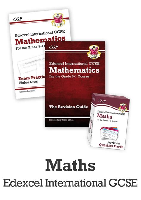 Edexcel International Gcse Maths Revision Question Cards Cgp Books