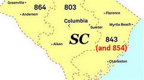South Carolinas Next Area Code Will Be 854 Hilton Head Island Packet